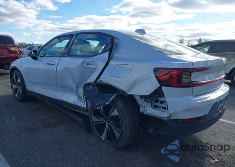 2024 Polestar 2 Long Range Dual Motor/Long Range Dual Motor Plus из США, поврежденный, VIN YSMFD3KA2RL210895